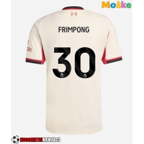 Moške Nogometnih dresov Liverpool Jeremie Frimpong #30 Gostujoči 2025-26 Kratki rokavi